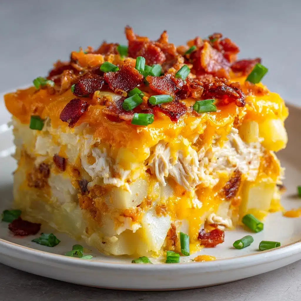 Loaded Potato Ranch Chicken Casserole Recipe