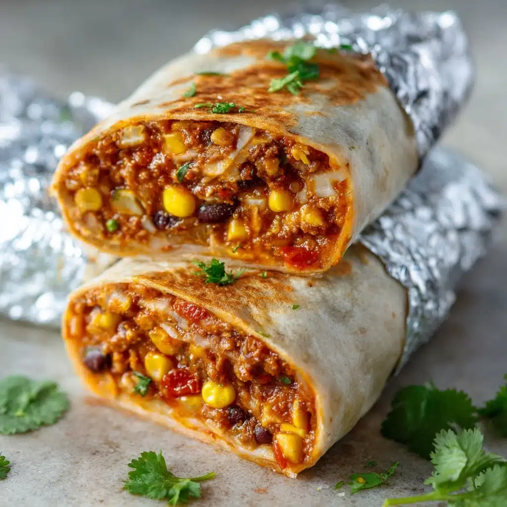 Crockpot Chicken Burritos Recipe