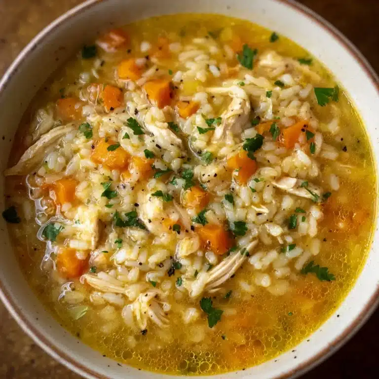 Chicken and Rice Soup Recipe