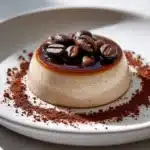 Coffee Panna Cotta with Vanilla Cream Recipe