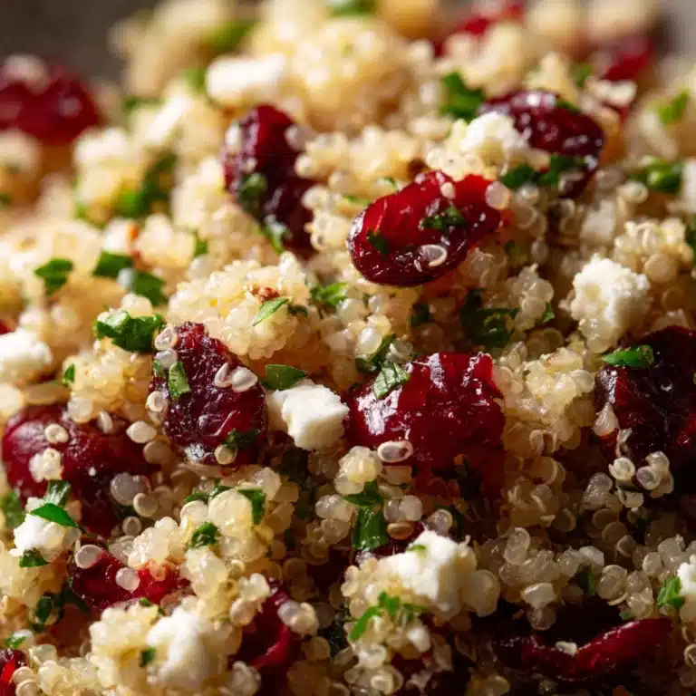 Quinoa Cranberry Salad Recipe
