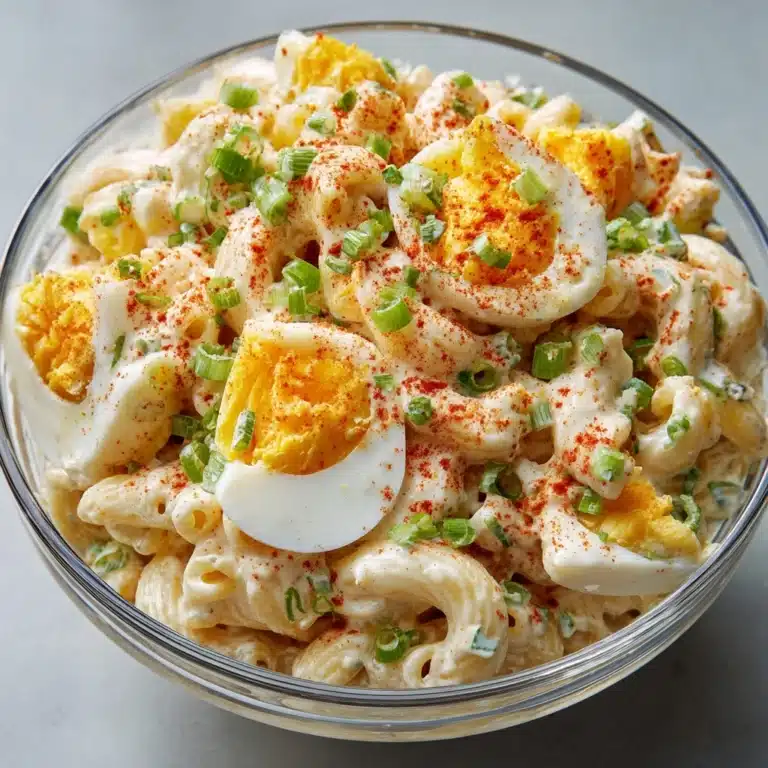 Deviled Egg Macaroni Salad: A Creamy, Tangy Delight Recipe