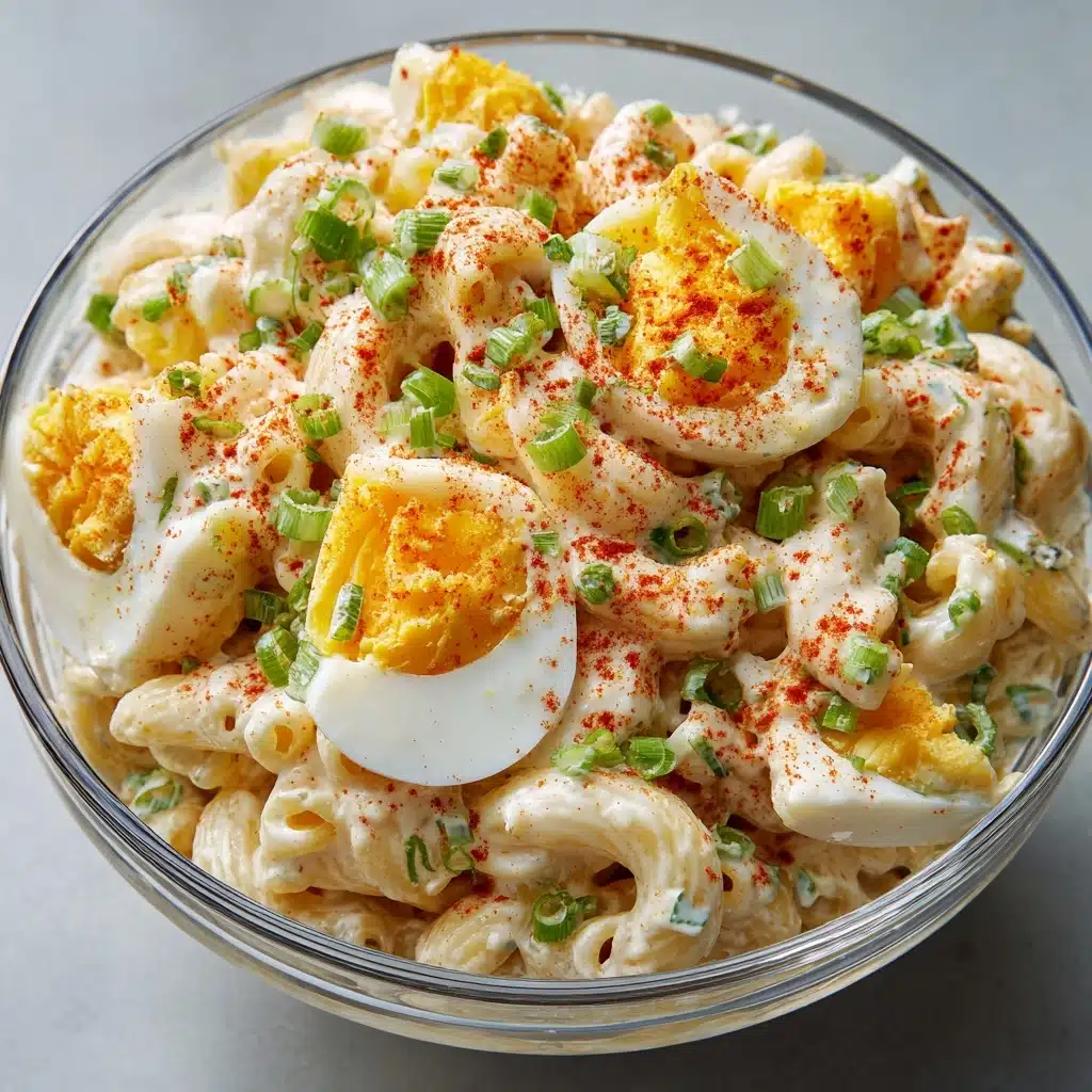 Deviled Egg Macaroni Salad: A Creamy, Tangy Delight Recipe