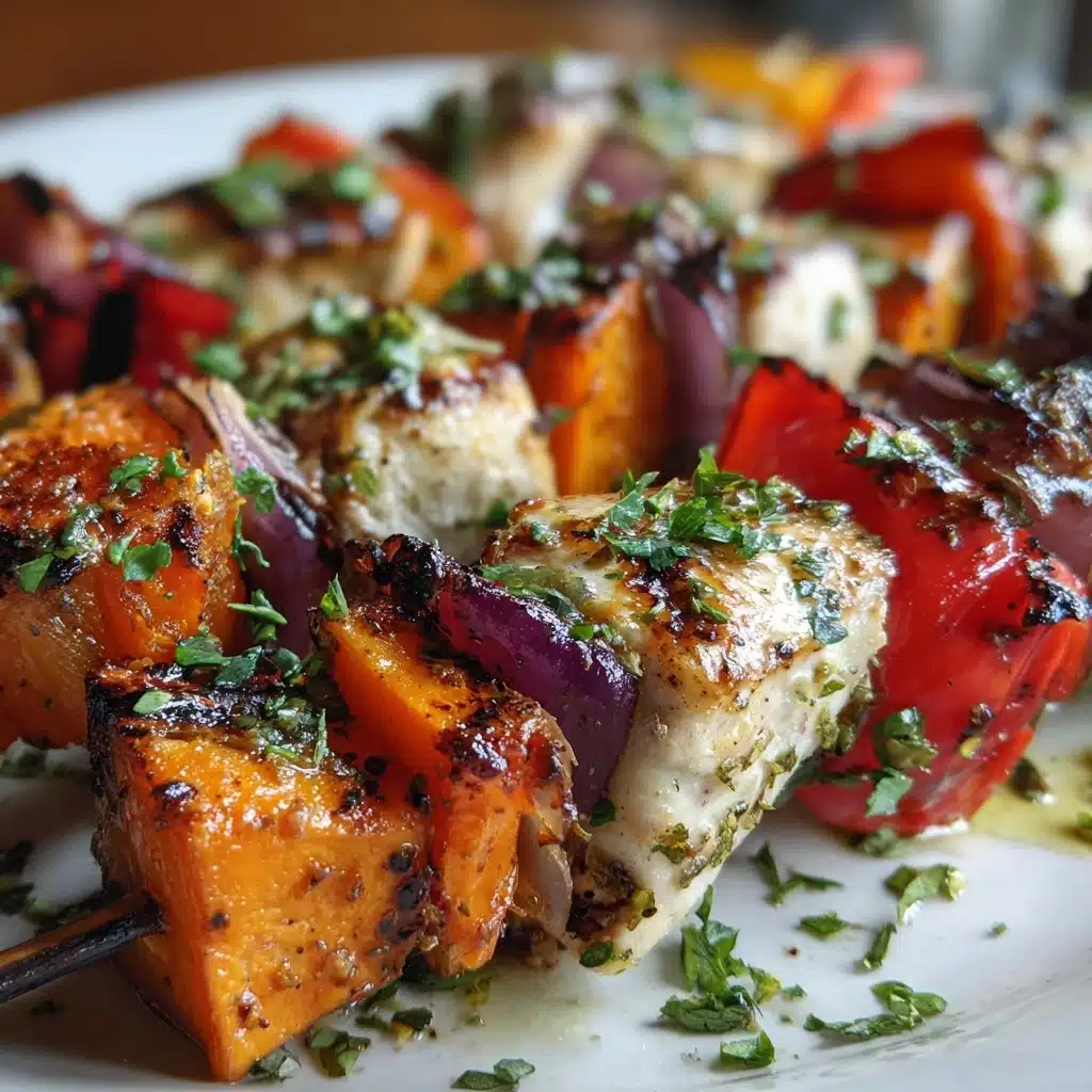 Chicken and Sweet Potato Kebabs Recipe - Recipe Image