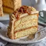 Pumpkin Cake with Caramel Cream Cheese Frosting Recipe