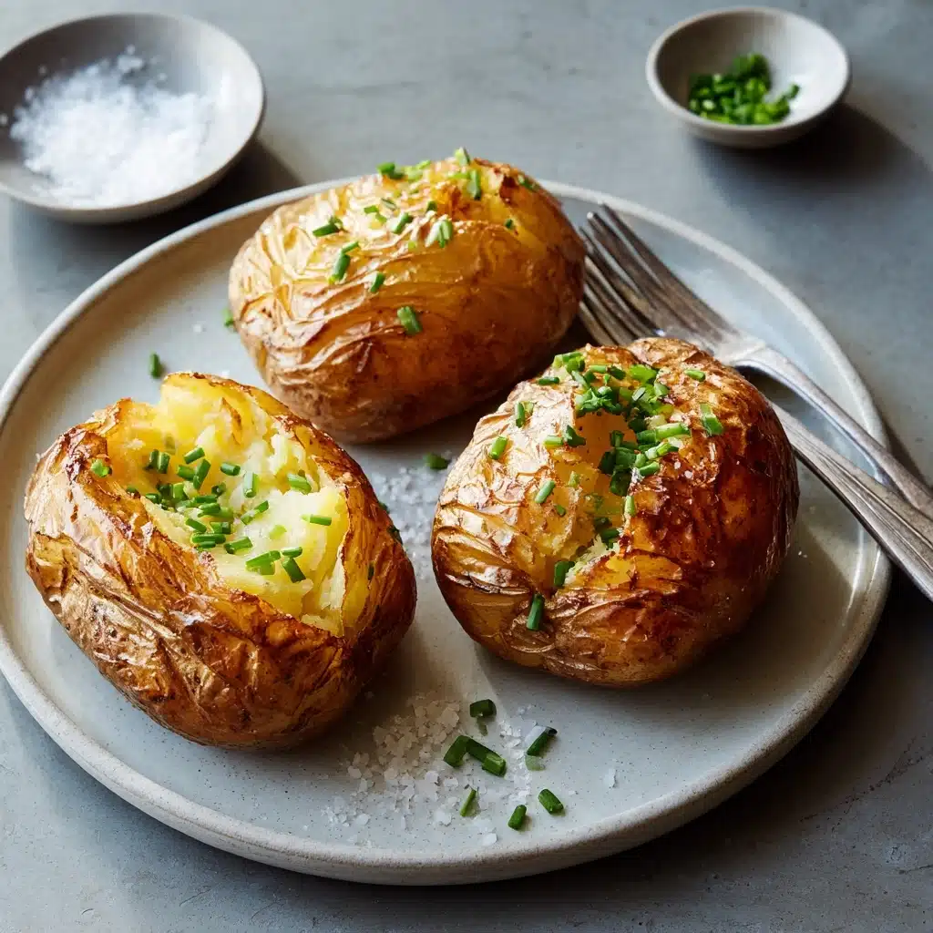 Air Fryer Jacket Potatoes (Baked Potatoes) Recipe