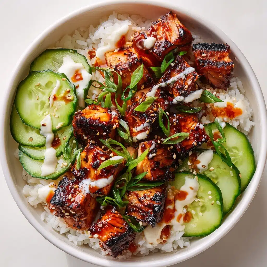 Spicy Salmon Rice Bowl Recipe - Recipe Image