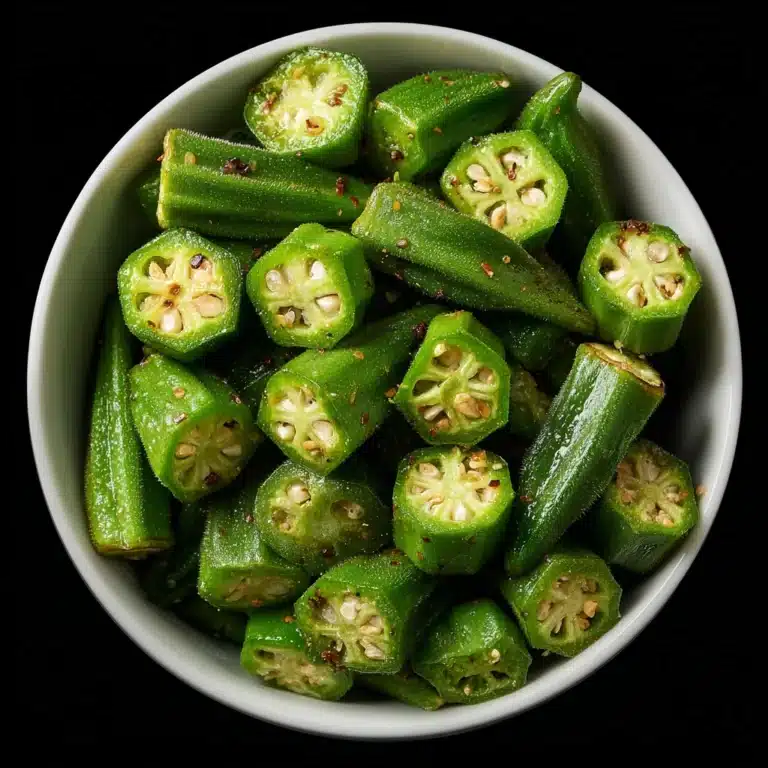 Air Fryer Frozen Okra Recipe