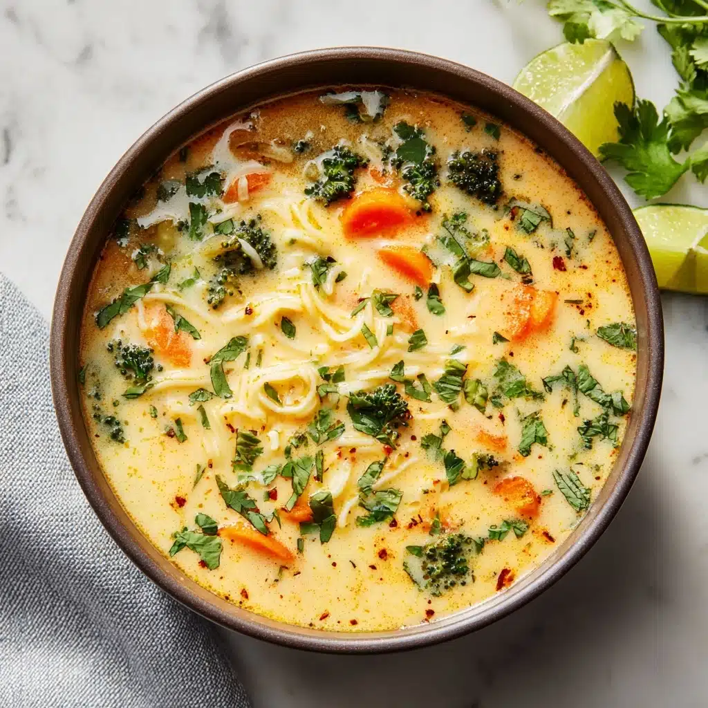 Thai Coconut Curry Soup Recipe - Recipe Image