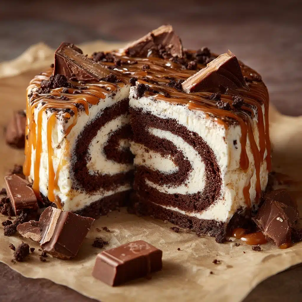 Peanut Butter Cup Cake Roll Recipe - Recipe Image