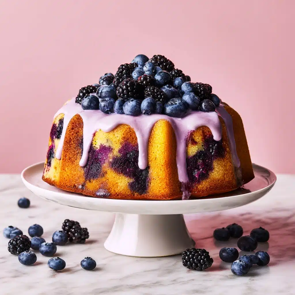 Blueberry Breakfast Bundt Cake Recipe - Recipe Image