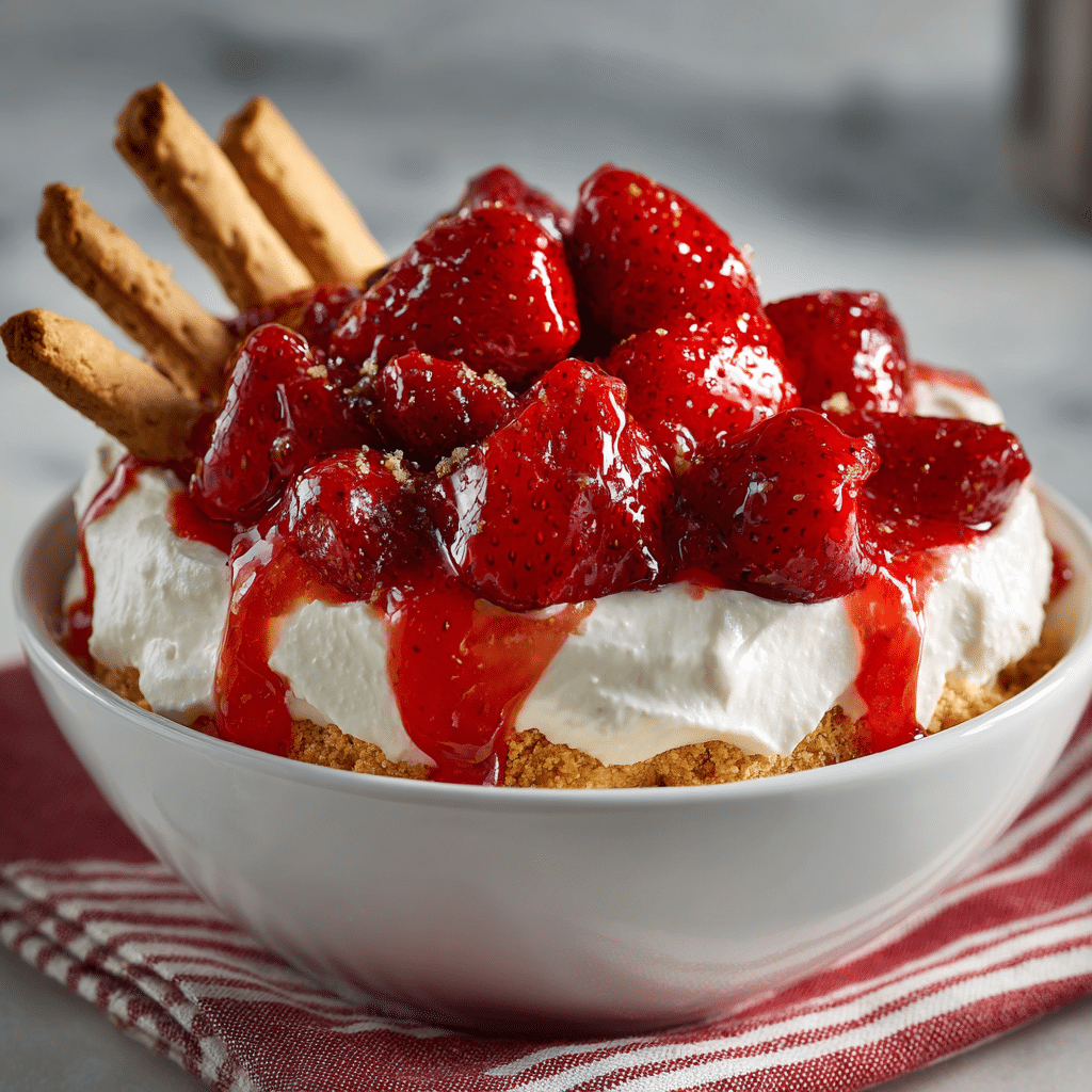 Strawberry Cheesecake Dip Recipe - Recipe Image
