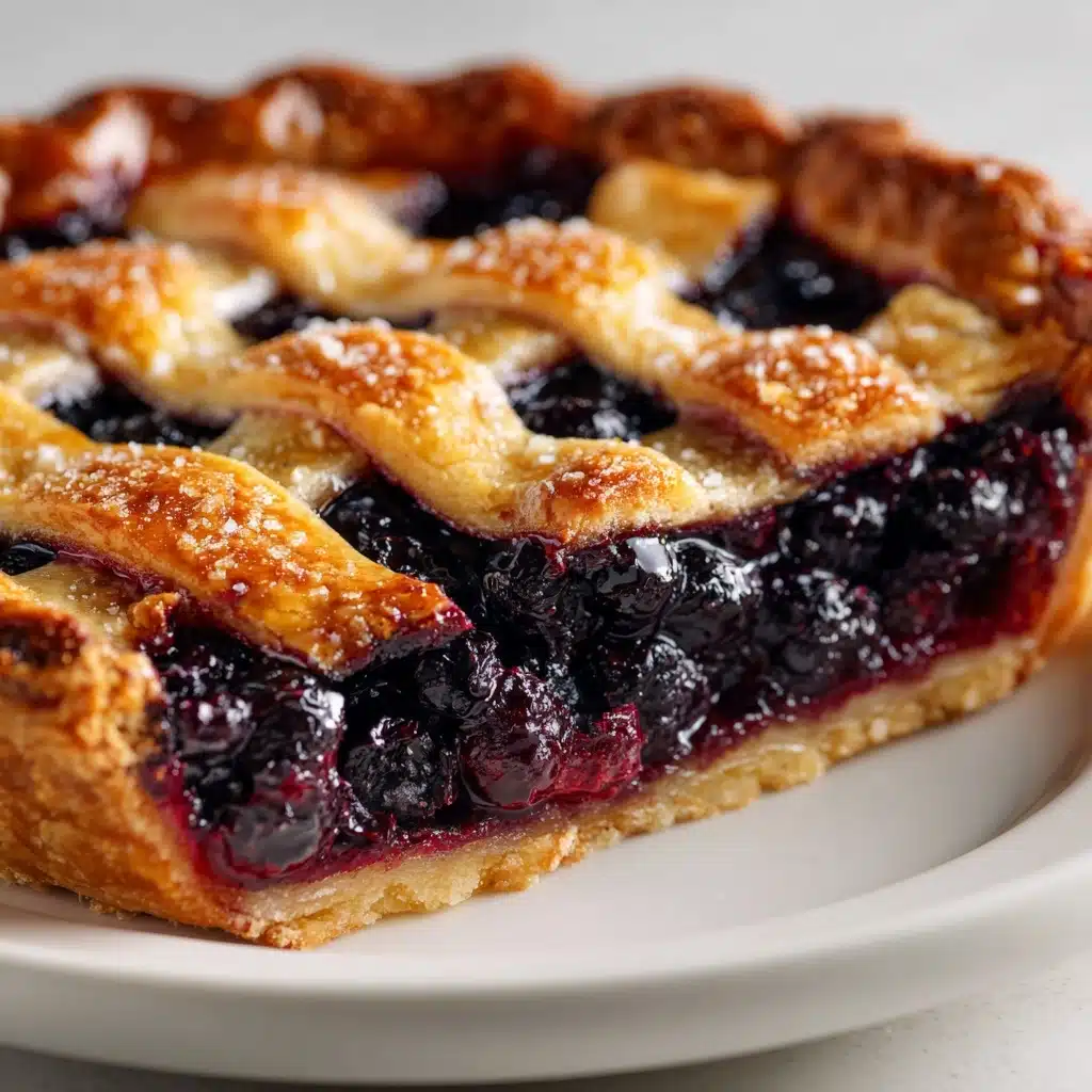 The Best Blueberry Pie Recipe - Recipe Image