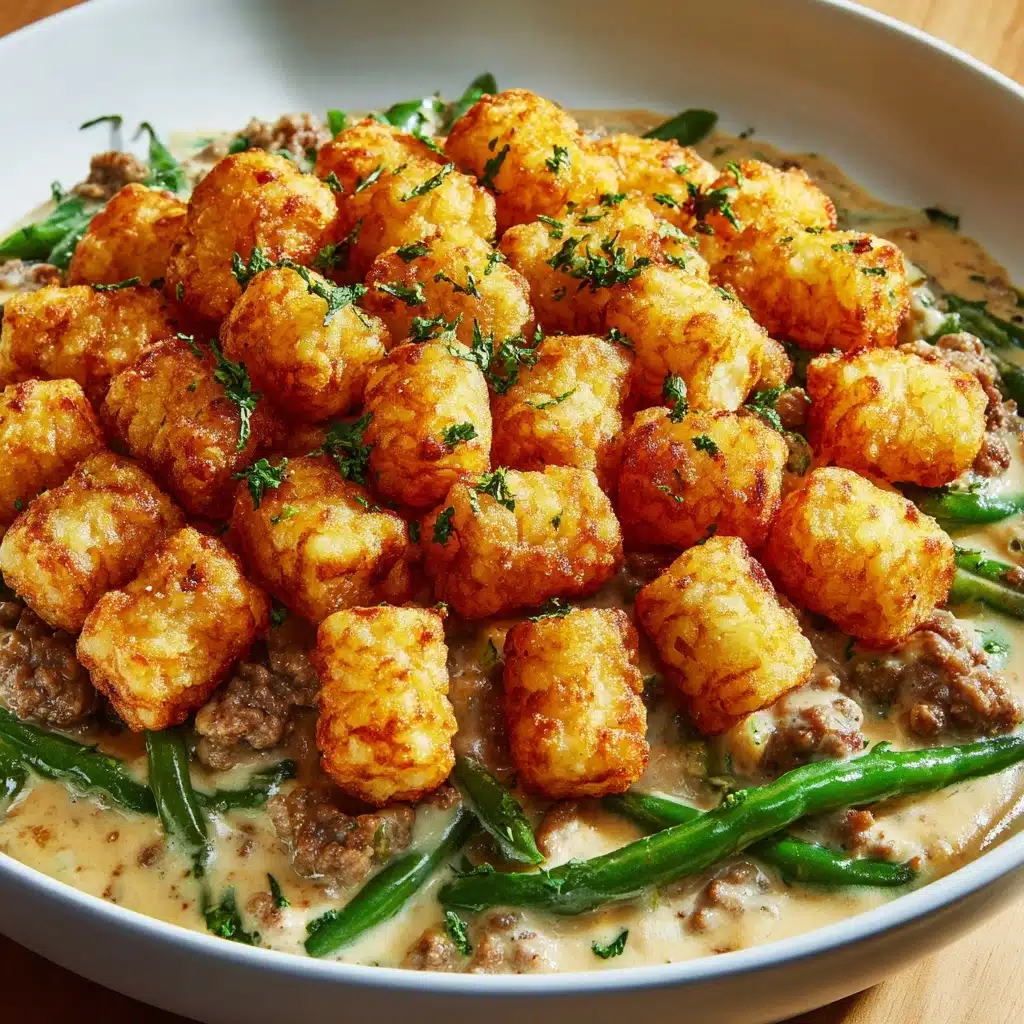 Green Bean Casserole with Tater Tots Recipe