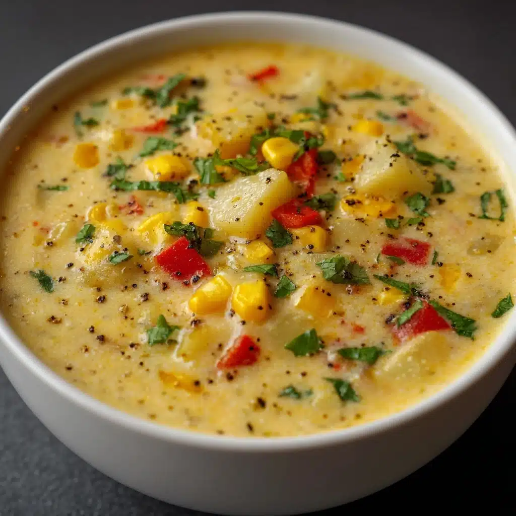 Summer Corn and Zucchini Chowder Recipe - Recipe Image