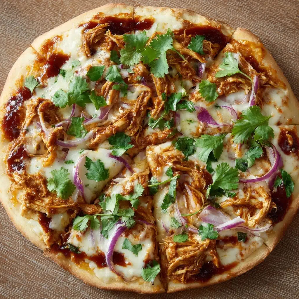 BBQ Chicken Pizza Delight Recipe - Recipe Image