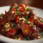 Sticky Lemongrass Chilli Air Fryer Chicken Wings Recipe