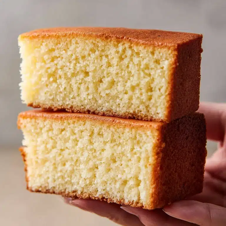 Fluffy Vanilla Sponge Cake Recipe
