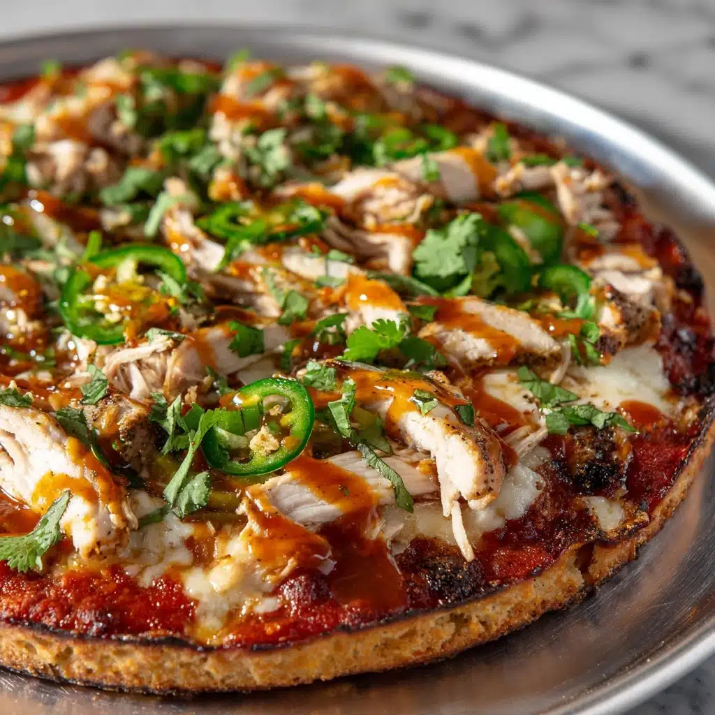 Butter Chicken Pizza Recipe - Recipe Image