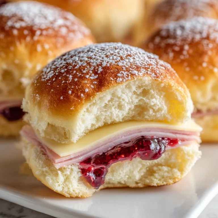 Monte Cristo Sliders Recipe