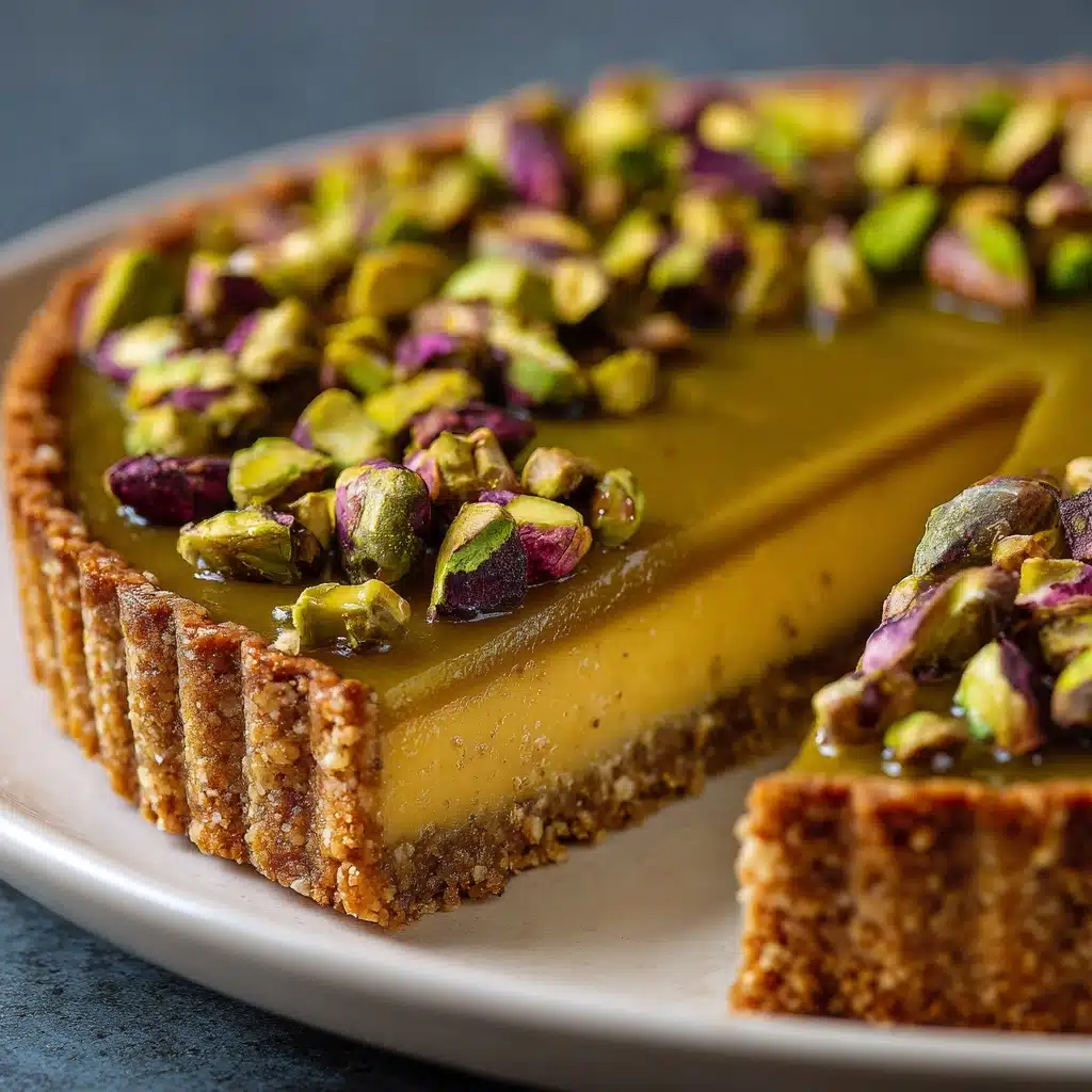 Pistachio Tart with Creamy Pistachio Paste Recipe - Recipe Image