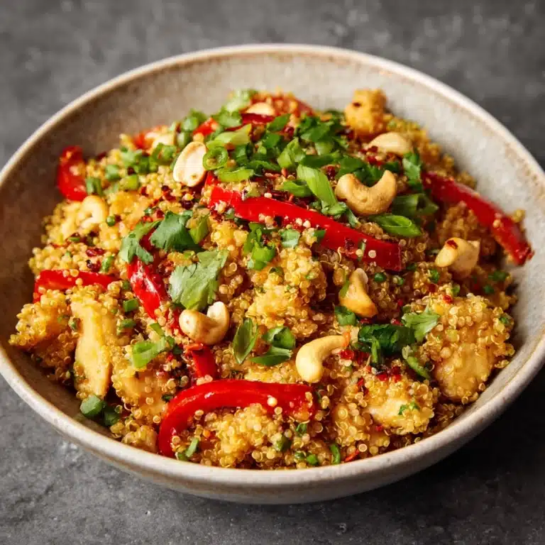 Cashew Chicken Quinoa Bake Recipe