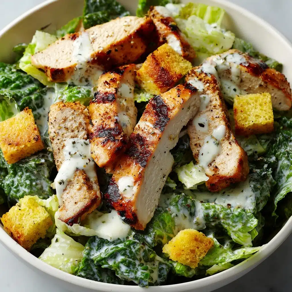 Grilled Chicken Caesar Salad Recipe - Recipe Image