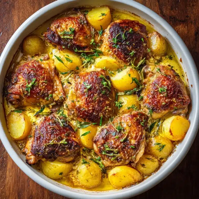 Chicken and Potatoes Bake Recipe