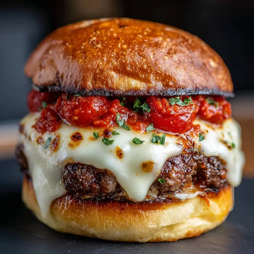 Pizza Burgers Recipe - Recipe Image