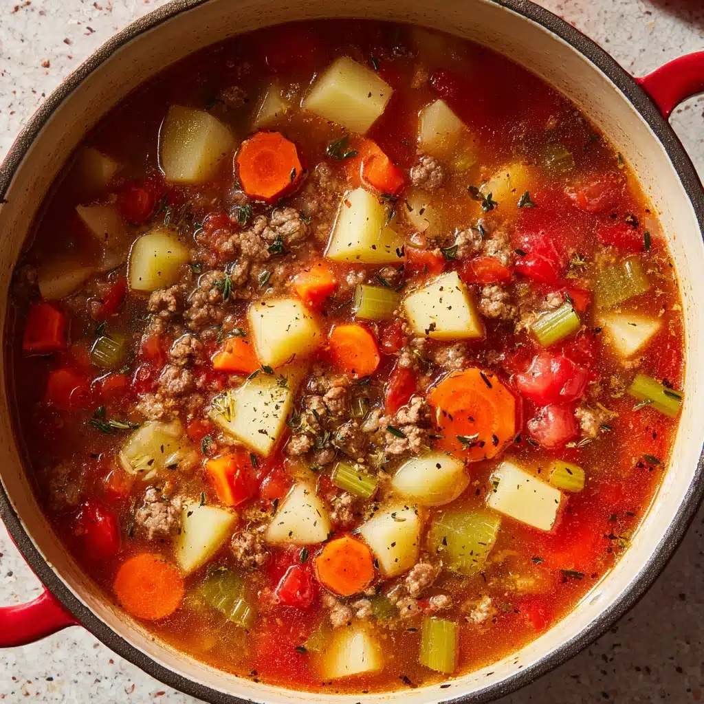 Vegetable Beef Soup Recipe - Recipe Image