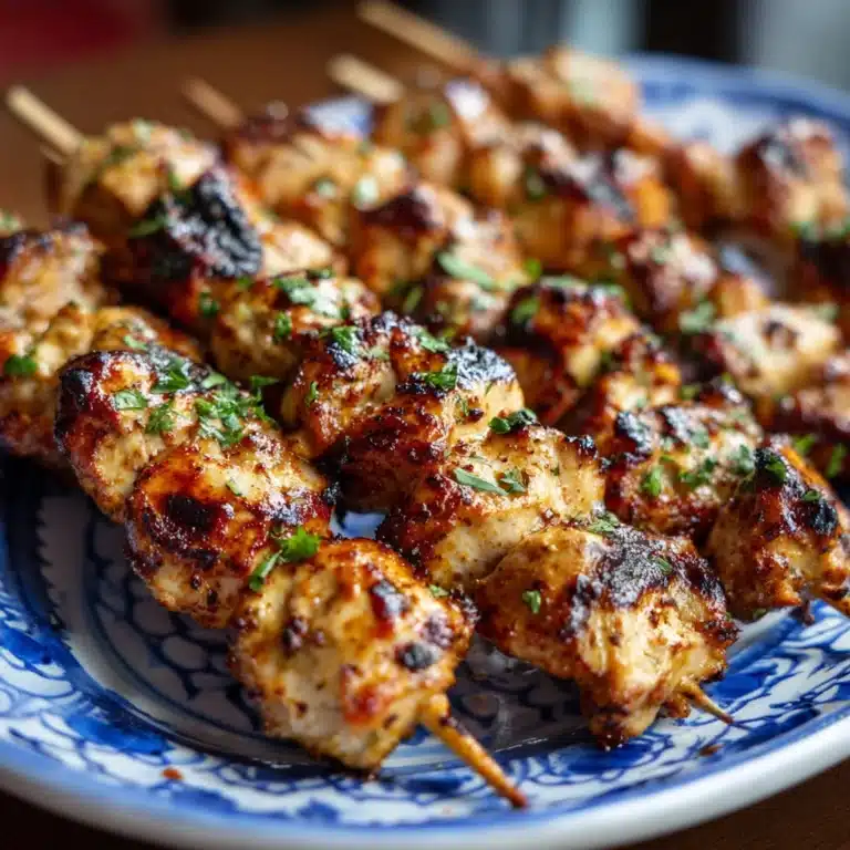 Chicken Skewers in the Oven Recipe
