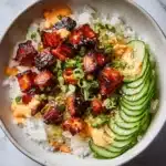 Spicy Salmon Rice Bowl Recipe