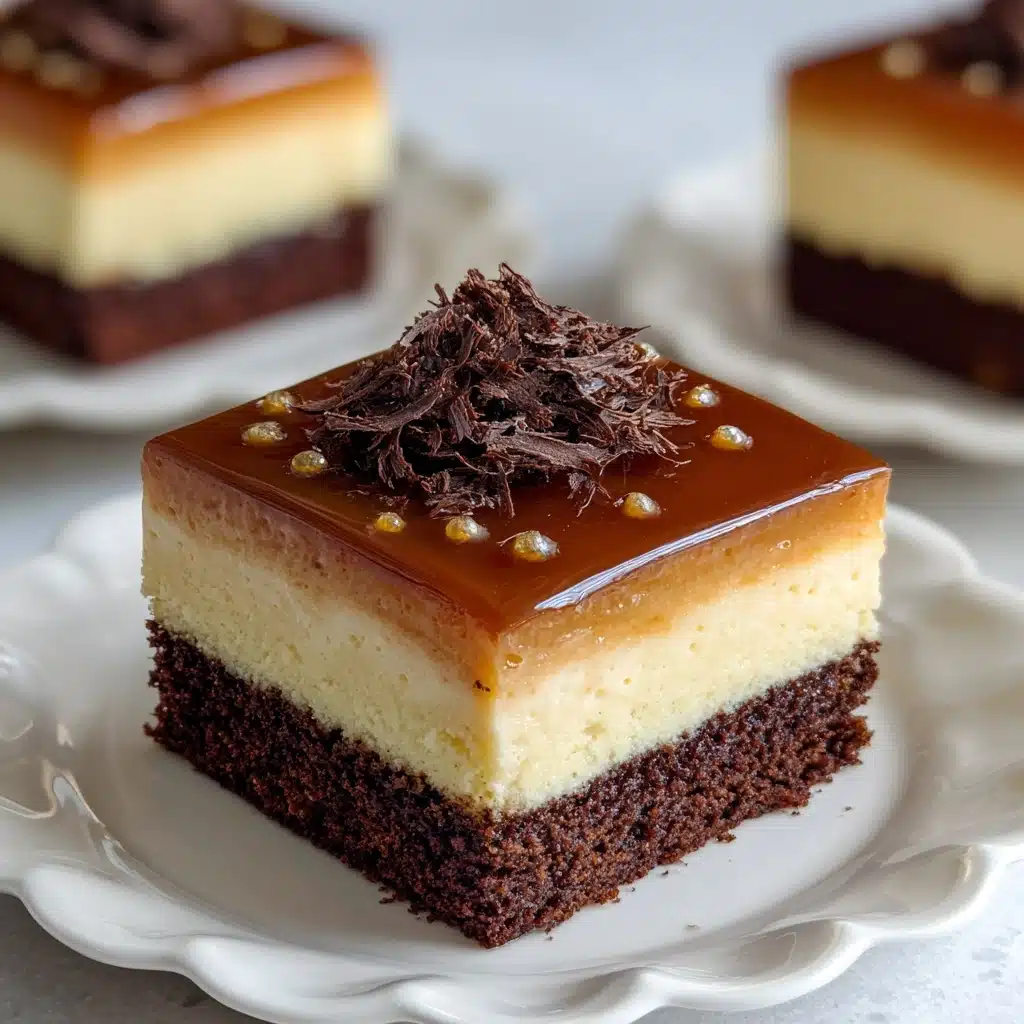 Secret Chocolate Cake with Passion Fruit Mousse Recipe