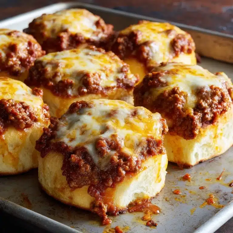 Old School Pizza Burgers Recipe