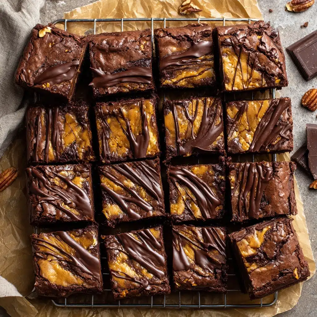 German Chocolate Brownies Recipe - Recipe Image