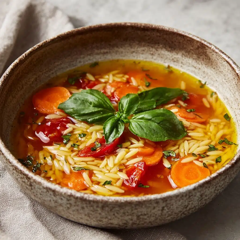 Summery Orzo Soup Recipe - Recipe Image