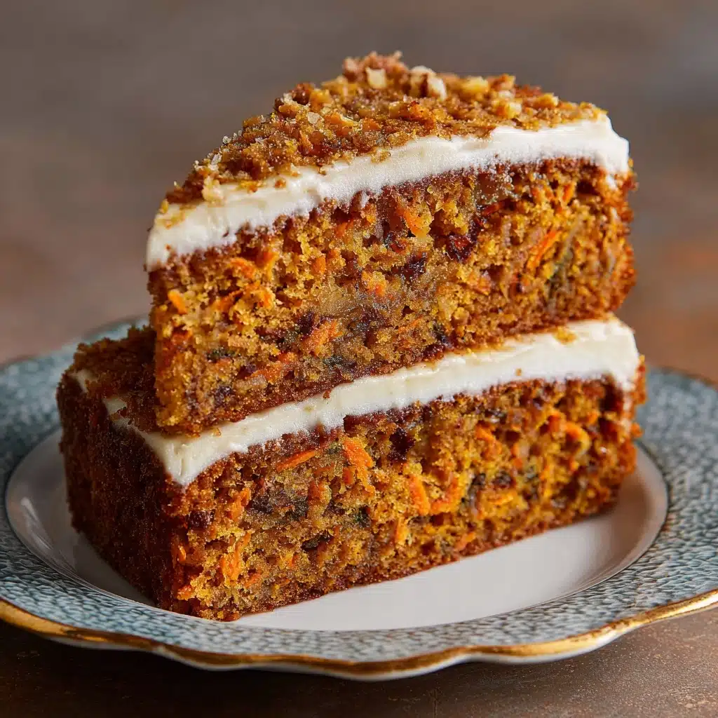 Easy Flourless Oatmeal Carrot Cake Recipe - Recipe Image