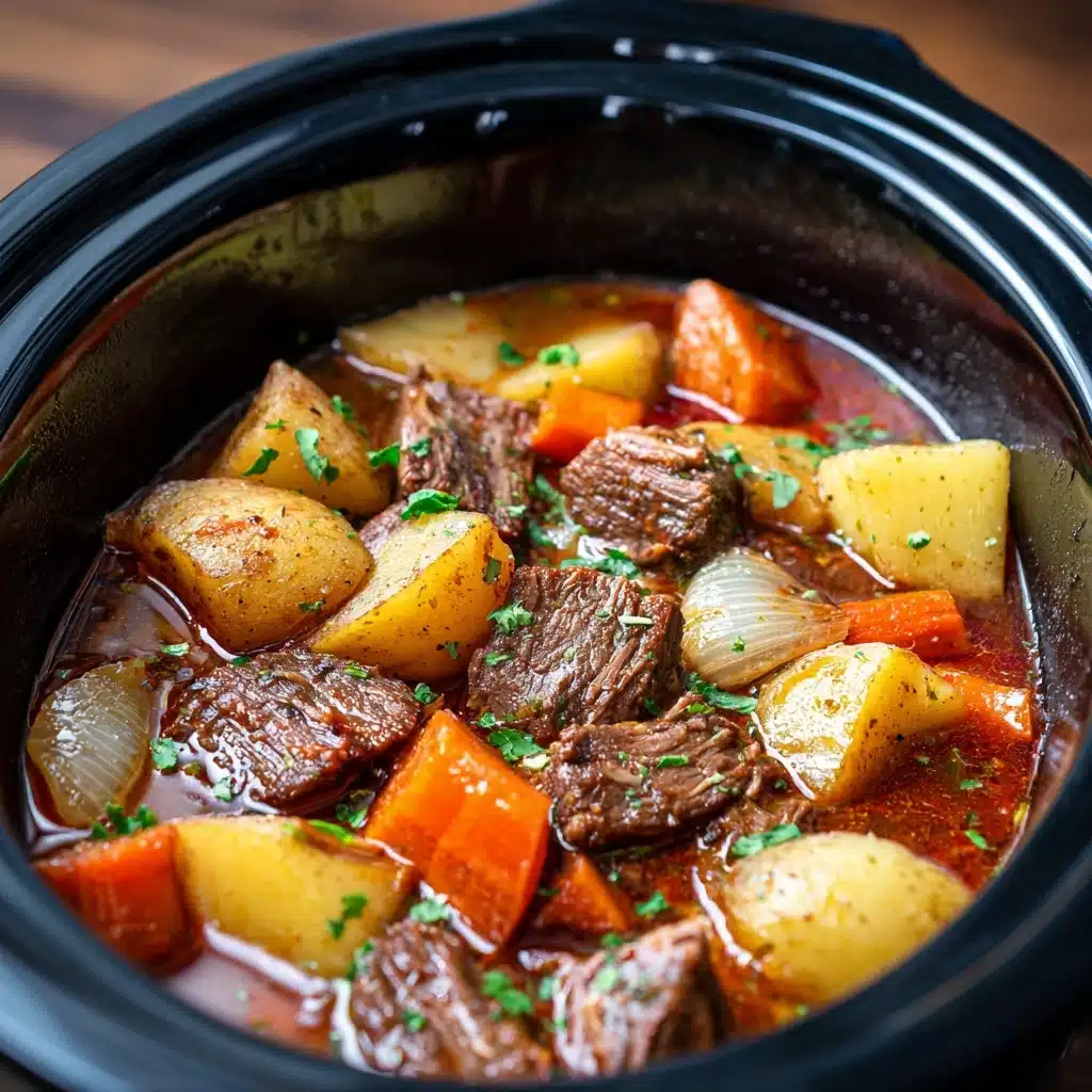 Crock Pot Beef Stew Recipe - Recipe Image