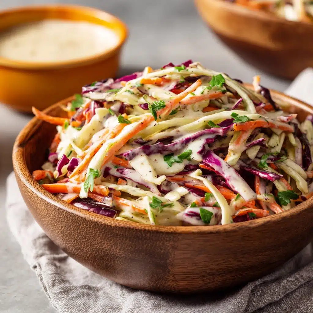The Best Old-Fashioned Creamy Coleslaw Recipe - Recipe Image