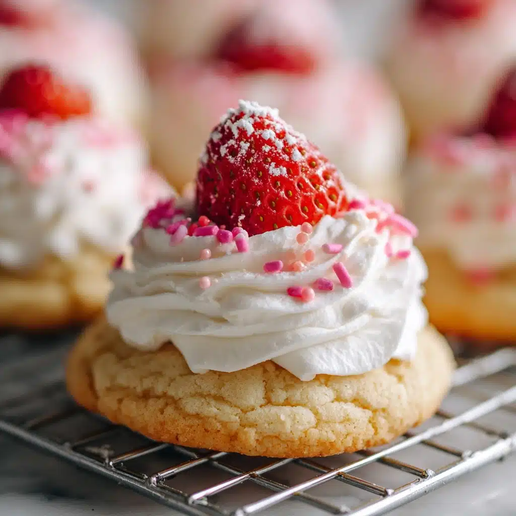 Strawberry Kiss Cookies Recipe - Recipe Image