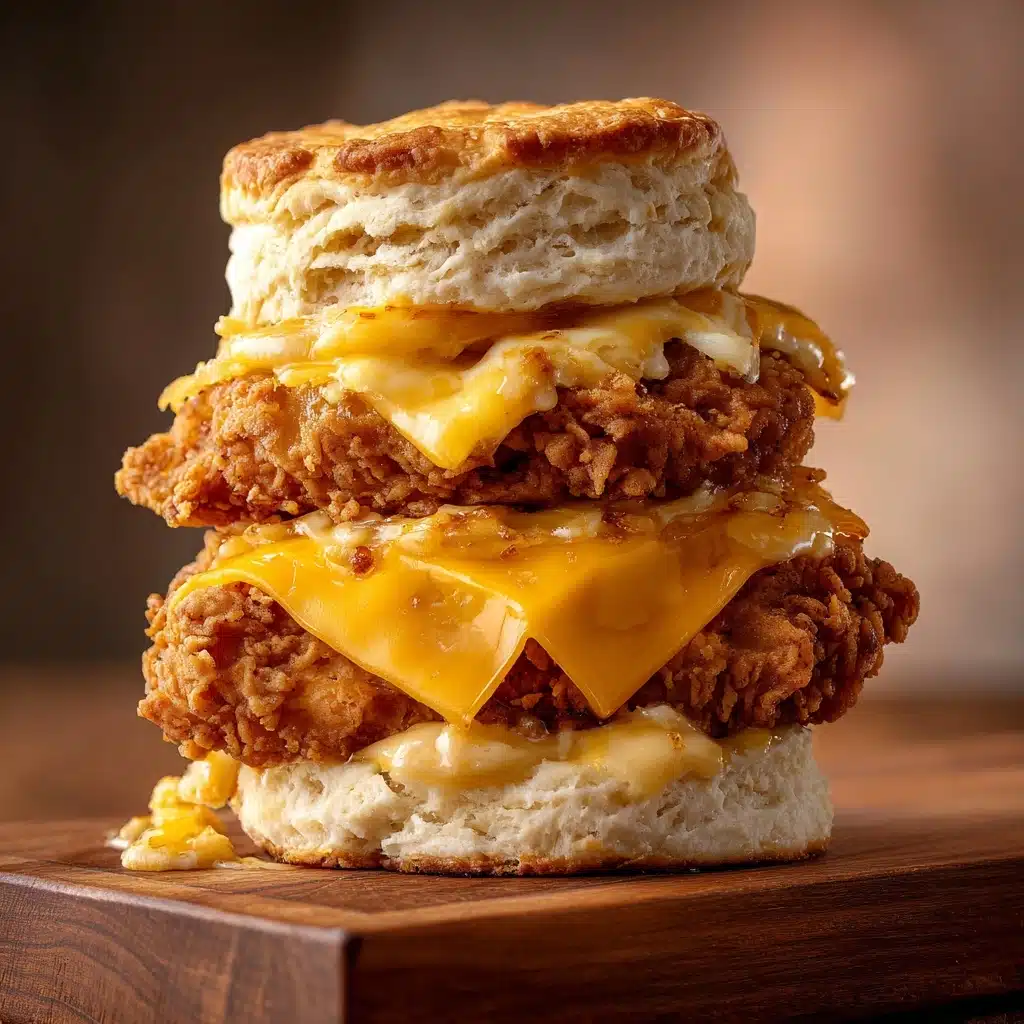 Buttermilk Biscuit Fried Chicken Sandwich Recipe - Recipe Image