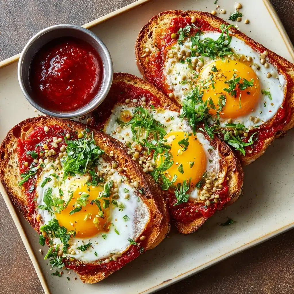 Shakshouka Toast Recipe - Recipe Image