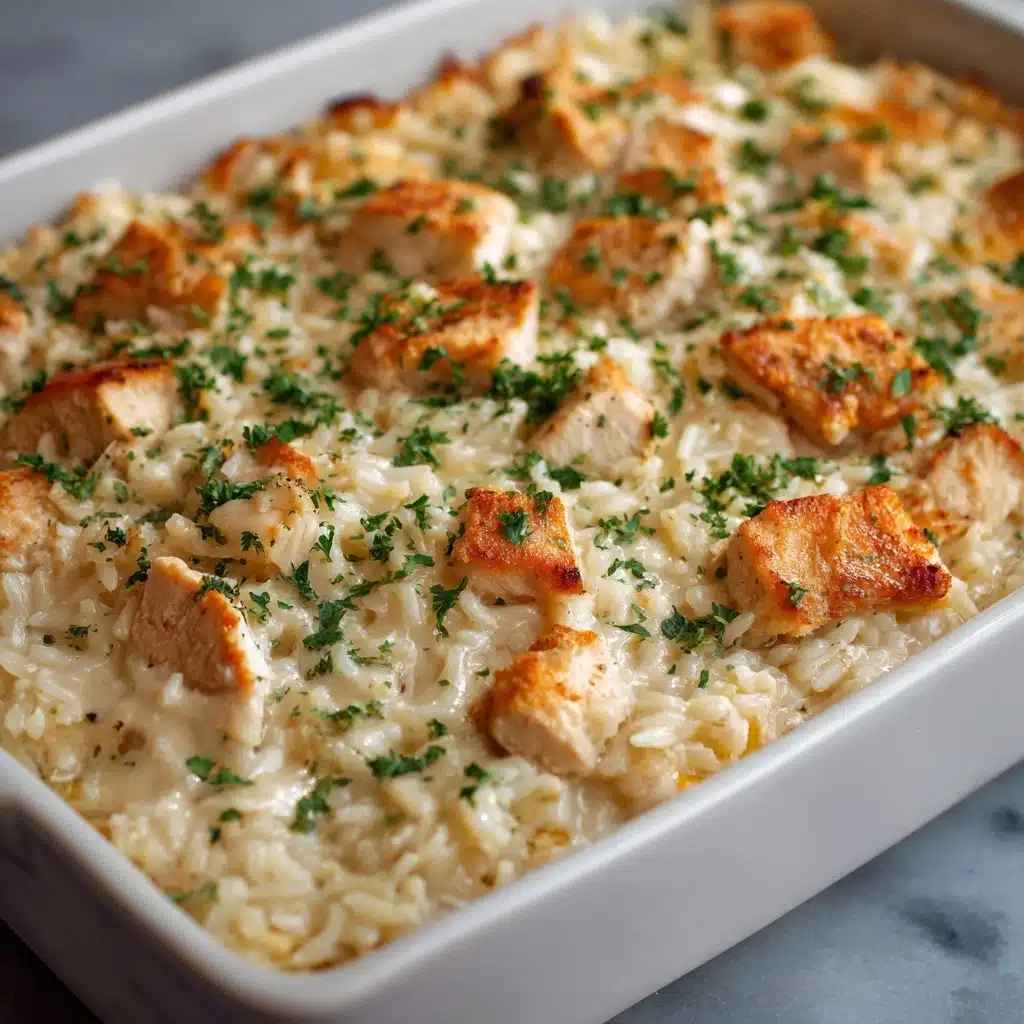 Easy Chicken and Rice Casserole Recipe - Recipe Image