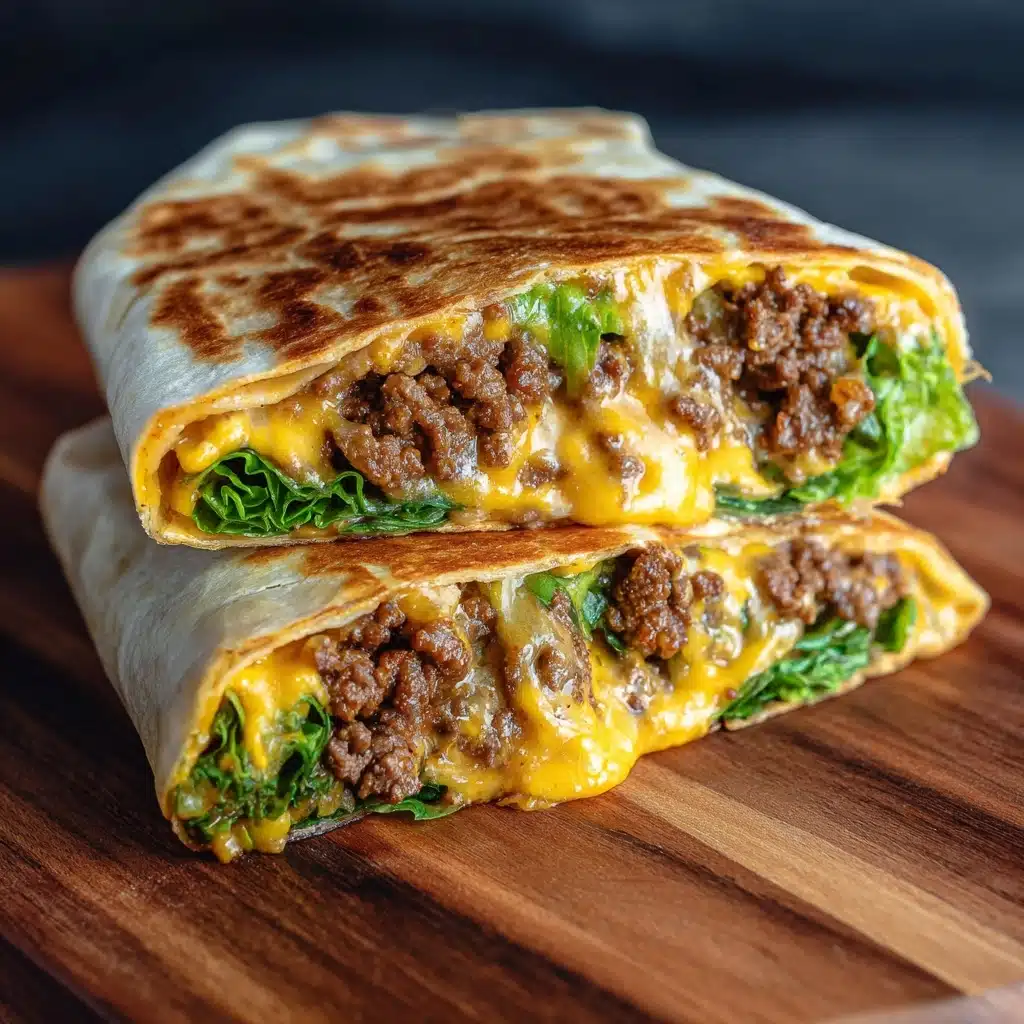 Homemade Big Mac Wraps Recipe - Recipe Image