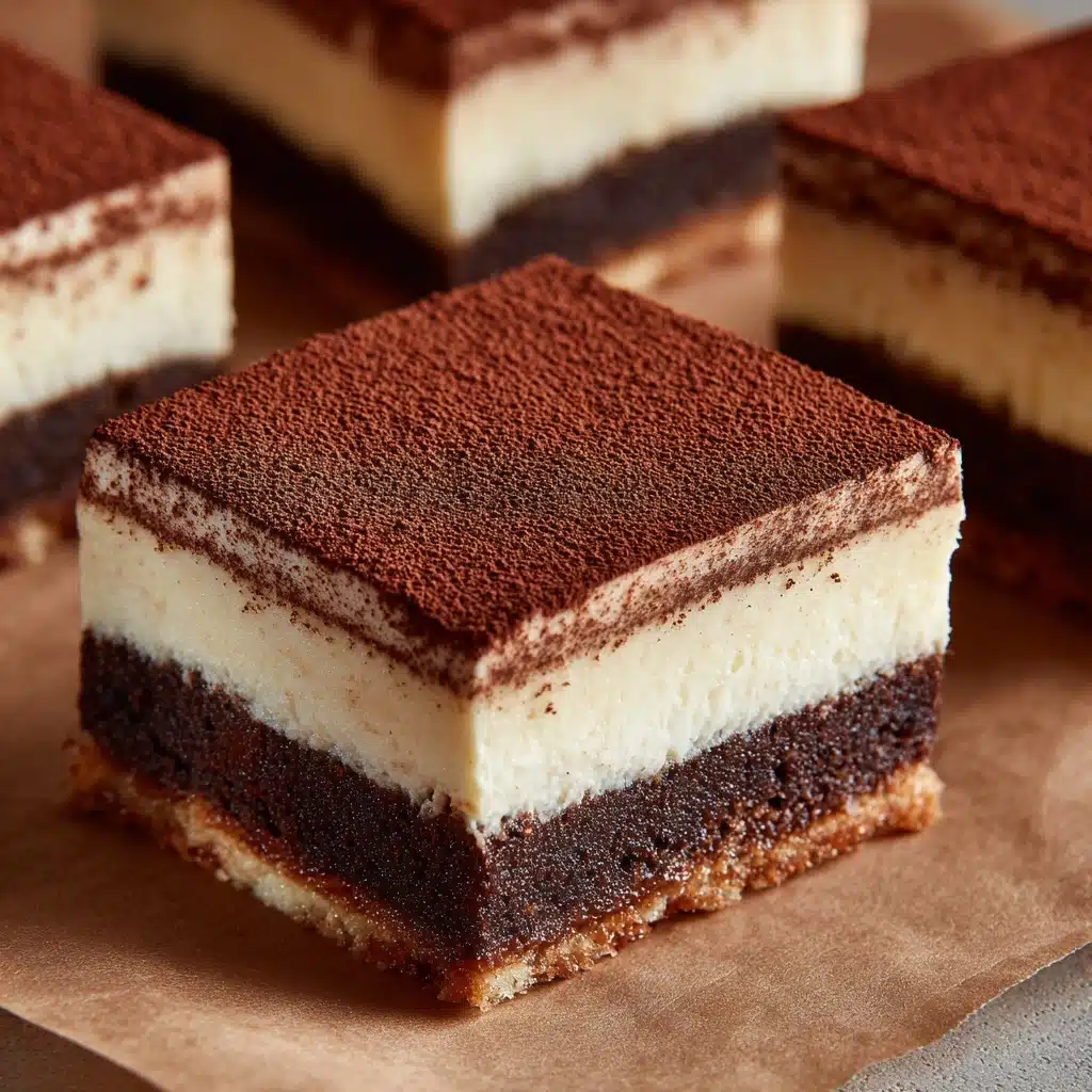 Tiramisu Brownies Recipe - Recipe Image