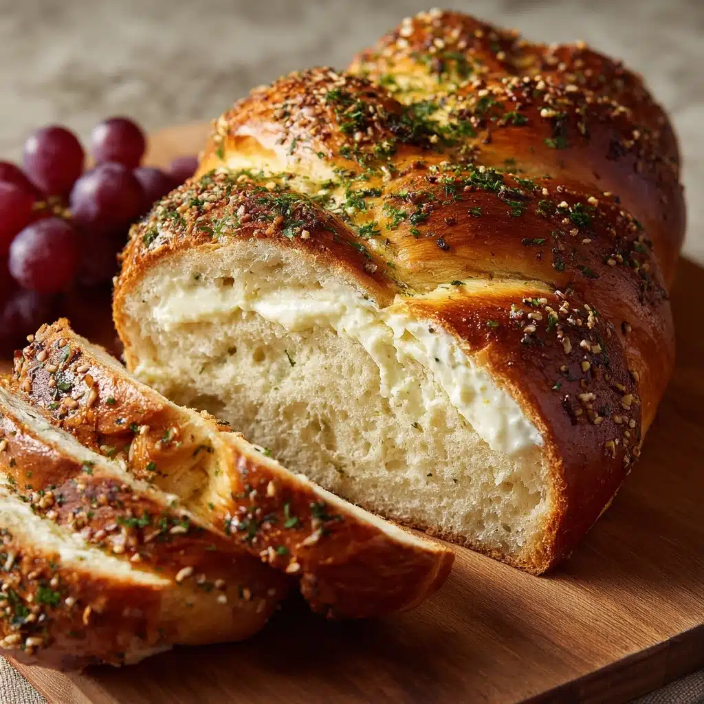 Garlic Herb Sourdough Bread Stuffed Recipe - Recipe Image