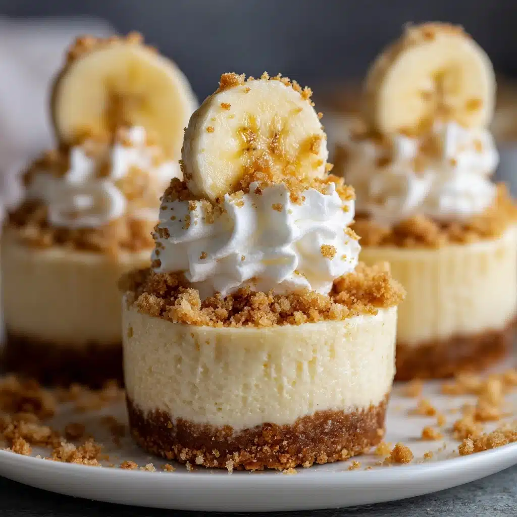 Mini Banana Pudding Cheesecakes Recipe - Recipe Image