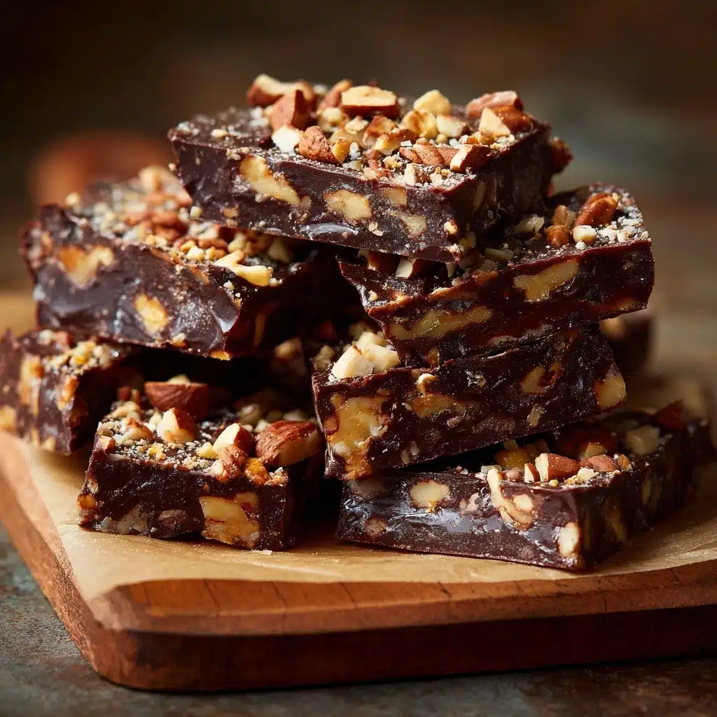 Chocolate Peanut Butter Crunch Bars Recipe - Recipe Image