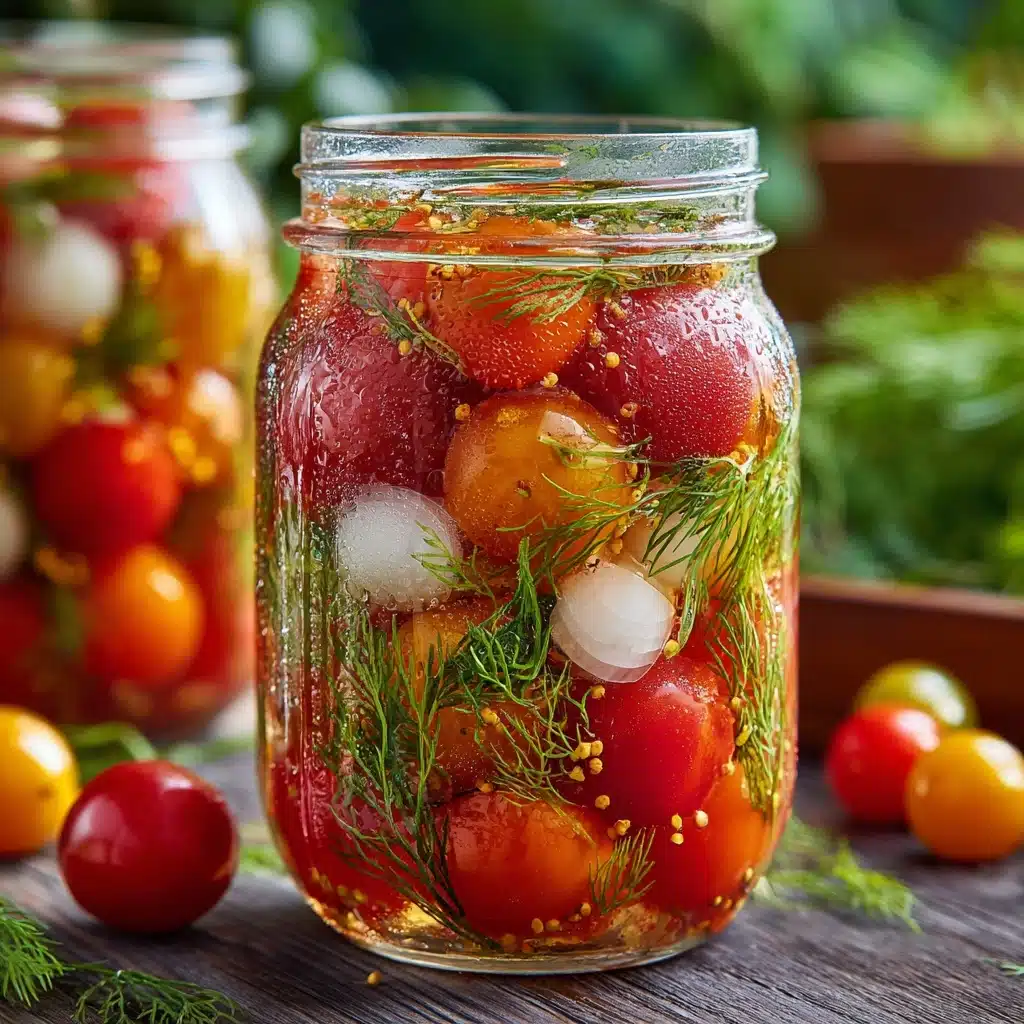 Pickled Cherry Tomatoes Recipe - Recipe Image