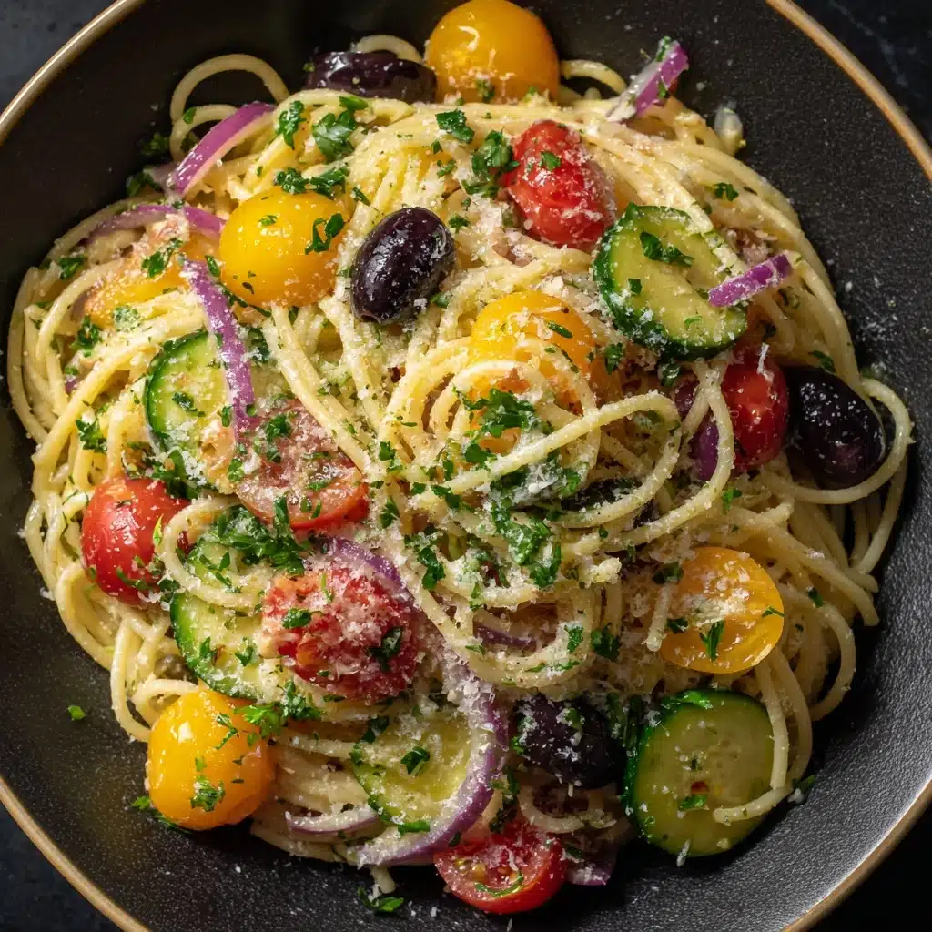 Italian Spaghetti Salad Sensation Recipe - Recipe Image
